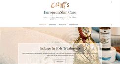 Desktop Screenshot of camiseuropeandayspa.com